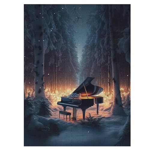 500 Teile Puzzle Für Jungen Und Mädchen, Standard-Puzzles Klavier, Familienspiele, 55×41cm 500 Teile Puzzle Für Jungen Und Mädchen, Standard-Puzzles Klavier, Familienspiele, 55×41cm von AASWDFR