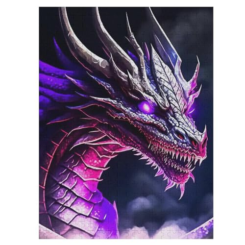 500-teiliges Puzzles, Drache -Puzzle Für Erwachsene Kinder,Holzbrettpuzzle,Erwachsenenpuzzles,Geschenke 55×41cm 500-teiliges Puzzles, Drache -Puzzle Für Erwachsene Kinder,Holzbrettpuzzle,Erwachsenenpuzzles,Geschenke 55×41cm von AASWDFR