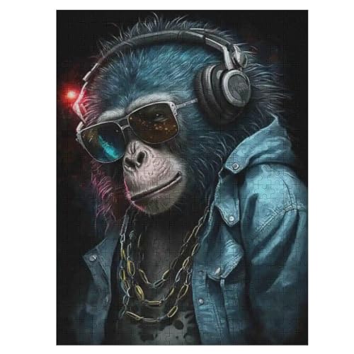 AFFE DJ Holzpuzzle - 500 Teiliges Jigsaw Knobelspiel - Puzzle Für Erwachsene & Kinder - Outdoor & Reisespielzeug 55×41cm AFFE DJ Holzpuzzle - 500 Teiliges Jigsaw Knobelspiel - Puzzle Für Erwachsene & Kinder - Outdoor & Reisespielzeug 55×41cm von AASWDFR