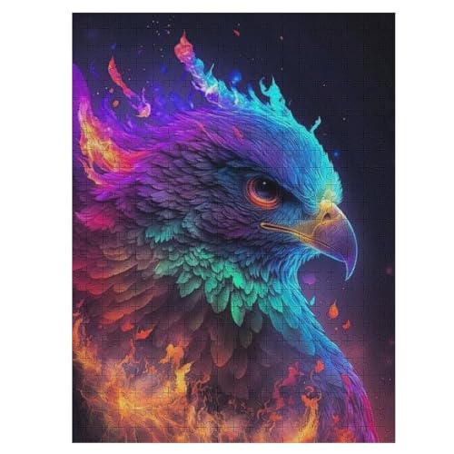 Adler Holzpuzzle Für Erwachsene Teenager Stress Abbauen Familien-Puzzlespiel Poster 500-teiliges Puzzle Kinder Lernspiel 55×41cm Adler Holzpuzzle Für Erwachsene Teenager Stress Abbauen Familien-Puzzlespiel Poster 500-teiliges Puzzle Kinder Lernspiel 55×41cm von AASWDFR