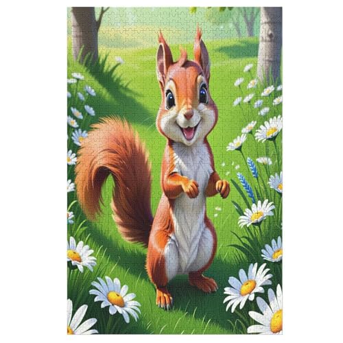Animal Eichhörnchen 1000 Teile Puzzles Für Erwachsene, Impossible Puzzle, Geschicklichkeitsspiel Für Die Ganze Familie, Kinder Holzpuzzle 78×53cm Animal Eichhörnchen 1000 Teile Puzzles Für Erwachsene, Impossible Puzzle, Geschicklichkeitsspiel Für Die Ganze Familie, Kinder Holzpuzzle 78×53cm von AASWDFR