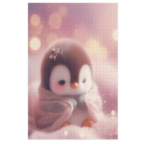 Cute Pinguin Puzzle 1000 Teile, Holzpuzzle Herausforderndes Geschicklichkeitsspiel Für Die Ganze Familie, Kinder Erwachsenenpuzzle Ab 12 Jahren 78×53cm Cute Pinguin Puzzle 1000 Teile, Holzpuzzle Herausforderndes Geschicklichkeitsspiel Für Die Ganze Familie, Kinder Erwachsenenpuzzle Ab 12 Jahren 78×53cm von AASWDFR