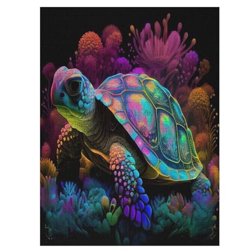 Cute Schildkröte 500 Teile Holzpuzzle,einzigartiges Puzzle, Geschenk Für Erwachsene,Familienspiel,Herausforderungsaktivität,55×41cm Cute Schildkröte 500 Teile Holzpuzzle,einzigartiges Puzzle, Geschenk Für Erwachsene,Familienspiel,Herausforderungsaktivität,55×41cm von AASWDFR