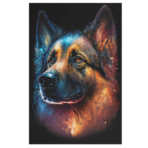 Dog -Puzzle, 1000 Teile,Holzpuzzle Für Erwachsene Kinder, Lustiges Spielzeug, Denkspiel, Bildungsspiel, 78×53cm Dog -Puzzle, 1000 Teile,Holzpuzzle Für Erwachsene Kinder, Lustiges Spielzeug, Denkspiel, Bildungsspiel, 78×53cm von AASWDFR