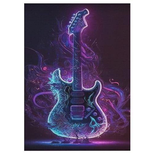Gitarren 300 Teile Puzzles Für Erwachsene Holzpuzzle Familienpuzzlespiel Stressabbau-Puzzle Für Kinder Ab 12 Jahren 42×30cm Gitarren 300 Teile Puzzles Für Erwachsene Holzpuzzle Familienpuzzlespiel Stressabbau-Puzzle Für Kinder Ab 12 Jahren 42×30cm von AASWDFR