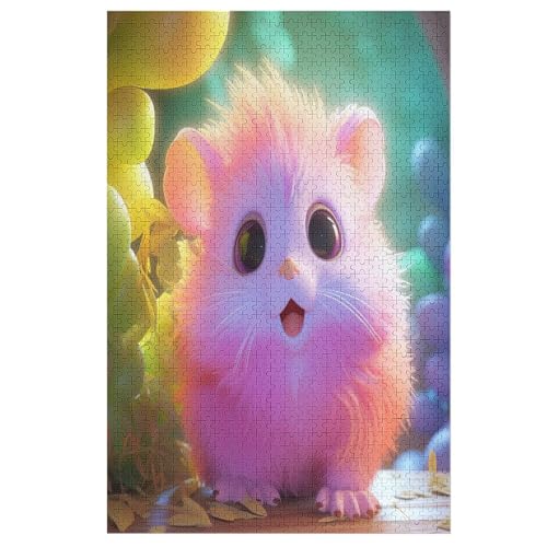 Hamster Puzzle 1000 Teile, Holzpuzzle Herausforderndes Geschicklichkeitsspiel Für Die Ganze Familie, Kinder Erwachsenenpuzzle Ab 12 Jahren 78×53cm Hamster Puzzle 1000 Teile, Holzpuzzle Herausforderndes Geschicklichkeitsspiel Für Die Ganze Familie, Kinder Erwachsenenpuzzle Ab 12 Jahren 78×53cm von AASWDFR