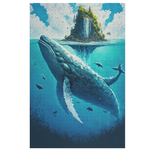 Holzpuzzle Wal Puzzle 1000 Teile Erwachsene Klassische Pädagogisches Spielzeug Kinder Lernspiel Herausforderndes Puzzles 78×53cm Holzpuzzle Wal Puzzle 1000 Teile Erwachsene Klassische Pädagogisches Spielzeug Kinder Lernspiel Herausforderndes Puzzles 78×53cm von AASWDFR