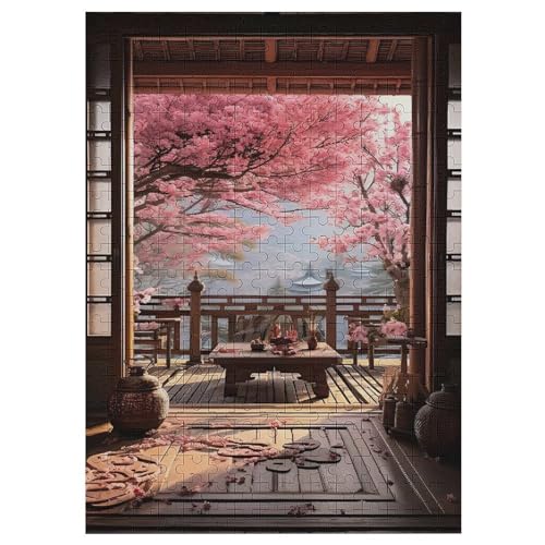 Japan Style 300 Teile Holzpuzzle,einzigartiges Puzzle, Geschenk Für Erwachsene,Familienspiel,Herausforderungsaktivität,42×30cm Japan Style 300 Teile Holzpuzzle,einzigartiges Puzzle, Geschenk Für Erwachsene,Familienspiel,Herausforderungsaktivität,42×30cm von AASWDFR