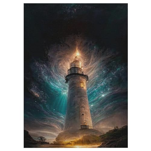 Leuchtfeuer 300 Teile Holzpuzzle,einzigartiges Puzzle, Geschenk Für Erwachsene,Familienspiel,Herausforderungsaktivität,42×30cm Leuchtfeuer 300 Teile Holzpuzzle,einzigartiges Puzzle, Geschenk Für Erwachsene,Familienspiel,Herausforderungsaktivität,42×30cm von AASWDFR