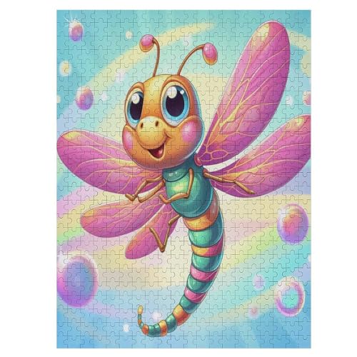Libellenmuster 500 Teile Puzzles, Wood Craft, Hochwertiges Modernes Puzzle, DIY, Für Erwachsene Und Kinder Ab 12 Jahren, 55×41cm Libellenmuster 500 Teile Puzzles, Wood Craft, Hochwertiges Modernes Puzzle, DIY, Für Erwachsene Und Kinder Ab 12 Jahren, 55×41cm von AASWDFR