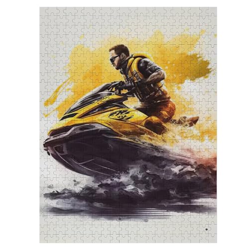 Motorboot-Puzzlespiel Aus Holz, 500 Puzzleteile, Puzzle Für Teenager Und Erwachsene, Kreatives Spielzeug, Puzzles, 55×41cm Motorboot-Puzzlespiel Aus Holz, 500 Puzzleteile, Puzzle Für Teenager Und Erwachsene, Kreatives Spielzeug, Puzzles, 55×41cm von AASWDFR