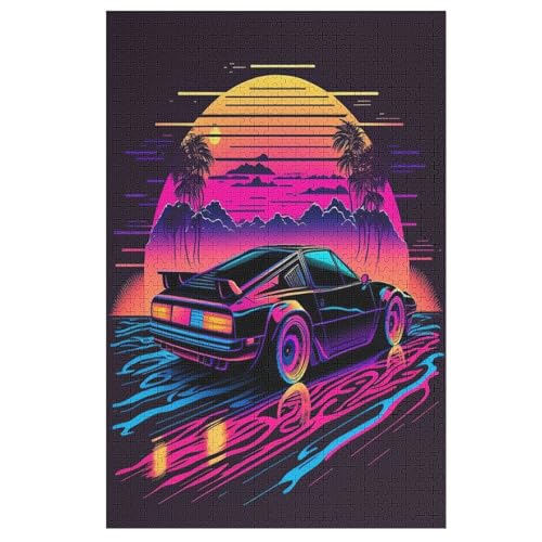 Neonauto Puzzles 1000 Teile Erwachsener Kniffel Spaß Für Die Ganze Familie, Holzpuzzle Kinder Erwachsene, Impossible Puzzle Schwer 78×53cm Neonauto Puzzles 1000 Teile Erwachsener Kniffel Spaß Für Die Ganze Familie, Holzpuzzle Kinder Erwachsene, Impossible Puzzle Schwer 78×53cm von AASWDFR