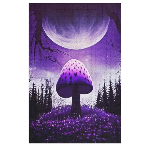 Pilz Puzzle 1000 Teile, Holzpuzzle Herausforderndes Geschicklichkeitsspiel Für Die Ganze Familie, Kinder Erwachsenenpuzzle Ab 12 Jahren 78×53cm Pilz Puzzle 1000 Teile, Holzpuzzle Herausforderndes Geschicklichkeitsspiel Für Die Ganze Familie, Kinder Erwachsenenpuzzle Ab 12 Jahren 78×53cm von AASWDFR