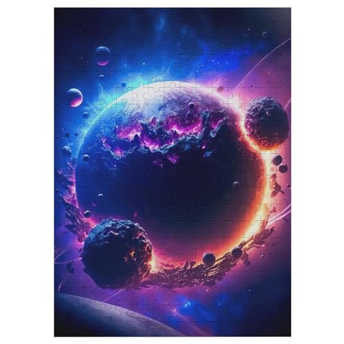 Planet Starry Sky Holzpuzzle Für Erwachsene Teenager Stress Abbauen Familien-Puzzlespiel Poster 1000-teiliges Puzzle Kinder Lernspiel 42×30cm Planet Starry Sky Holzpuzzle Für Erwachsene Teenager Stress Abbauen Familien-Puzzlespiel Poster 1000-teiliges Puzzle Kinder Lernspiel 42×30cm von AASWDFR