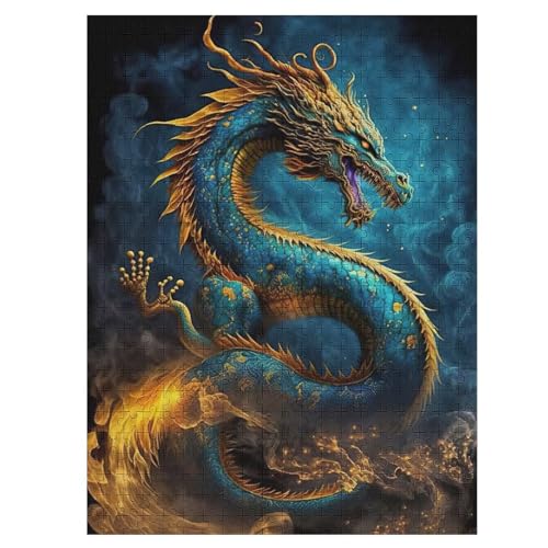 Puzzle 1000 Teile Drache Holzpuzzle Für Erwachsene Lernspiel Herausforderungsspielzeug The Puzzles Für Erwachsene Kinder 55×41cm Puzzle 1000 Teile Drache Holzpuzzle Für Erwachsene Lernspiel Herausforderungsspielzeug The Puzzles Für Erwachsene Kinder 55×41cm von AASWDFR