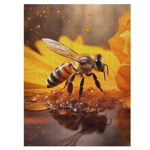 Puzzle Für Erwachsene, 500 Teile, Biene, Holzpuzzle, Geburtstagsgeschenke, Puzzle Wanddekoration 55×41cm Puzzle Für Erwachsene, 500 Teile, Biene, Holzpuzzle, Geburtstagsgeschenke, Puzzle Wanddekoration 55×41cm von AASWDFR