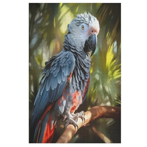 Puzzle Papagei Puzzles, 1000-teiliges Holzpuzzle, Geeignet Für Erwachsene Und Kinder Ab 12 Jahren, Tolles Geschenk 78×53cm Puzzle Papagei Puzzles, 1000-teiliges Holzpuzzle, Geeignet Für Erwachsene Und Kinder Ab 12 Jahren, Tolles Geschenk 78×53cm von AASWDFR