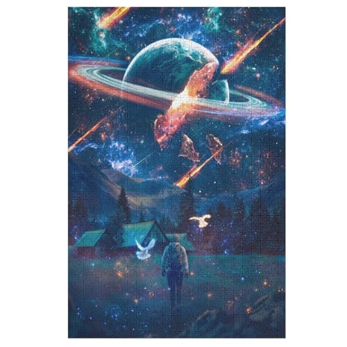 Puzzles Abenteuer, 1000 Teile, Puzzle Aus Holz Für Erwachsene Und Kinder Ab 12 Jahren, Lernspielzeug 78×53cm Puzzles Abenteuer, 1000 Teile, Puzzle Aus Holz Für Erwachsene Und Kinder Ab 12 Jahren, Lernspielzeug 78×53cm von AASWDFR