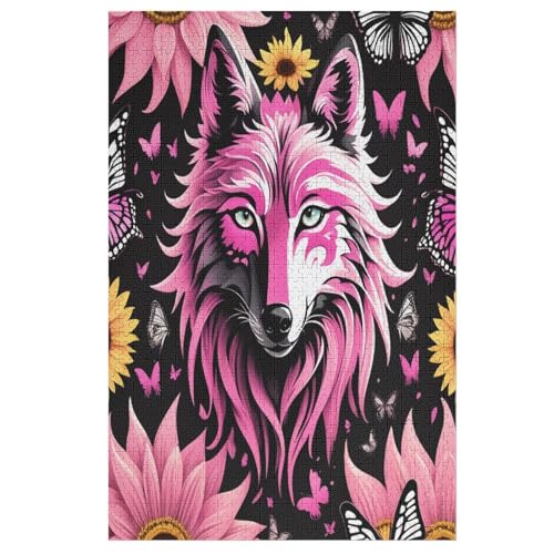 Puzzles Fuchs, 1000 Teile, Puzzle Aus Holz Für Erwachsene Und Kinder Ab 12 Jahren, Lernspielzeug 78×53cm Puzzles Fuchs, 1000 Teile, Puzzle Aus Holz Für Erwachsene Und Kinder Ab 12 Jahren, Lernspielzeug 78×53cm von AASWDFR