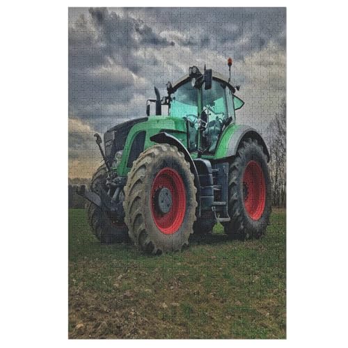 Puzzles Für Erwachsene, 1000 Teile, Traktor, Kreative Holzpuzzles, Praktisches Spiel, Familiendekoration 78×53cm Puzzles Für Erwachsene, 1000 Teile, Traktor, Kreative Holzpuzzles, Praktisches Spiel, Familiendekoration 78×53cm von AASWDFR