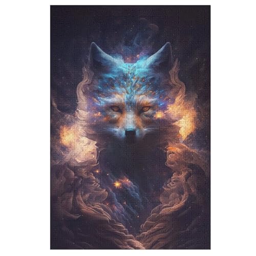 Puzzles Für Erwachsene Fuchs,1000-teilige Puzzle Für Kinder Ab 12 Jahren, Holzpuzzles Für Die Heimdekoration, 78×53cm Puzzles Für Erwachsene Fuchs,1000-teilige Puzzle Für Kinder Ab 12 Jahren, Holzpuzzles Für Die Heimdekoration, 78×53cm von AASWDFR