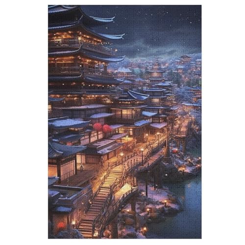 Puzzles Japan Style, 1000-teiliges Holzpuzzle Für Erwachsene Und Kinder Ab 12 Jahren. Tolles Geschenk Für Erwachsene 78×53cm Puzzles Japan Style, 1000-teiliges Holzpuzzle Für Erwachsene Und Kinder Ab 12 Jahren. Tolles Geschenk Für Erwachsene 78×53cm von AASWDFR