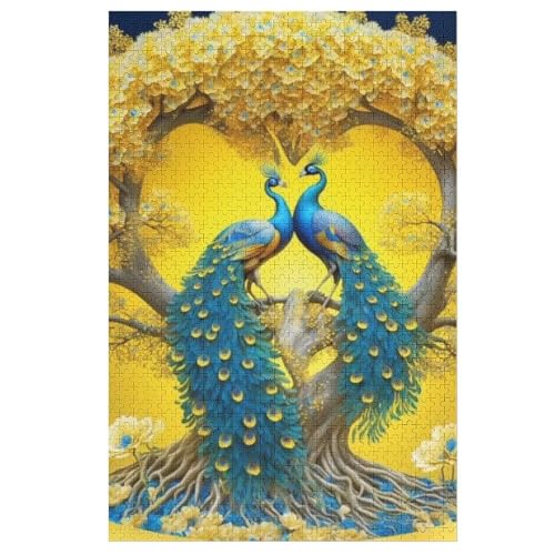 Puzzles Pfau, 1000 Teile, Puzzle Aus Holz Für Erwachsene Und Kinder Ab 12 Jahren, Lernspielzeug 78×53cm Puzzles Pfau, 1000 Teile, Puzzle Aus Holz Für Erwachsene Und Kinder Ab 12 Jahren, Lernspielzeug 78×53cm von AASWDFR