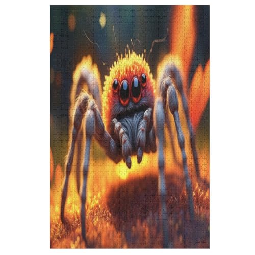 Puzzles Spinne, 1000-teiliges Holzpuzzle Für Erwachsene Und Kinder Ab 12 Jahren. Tolles Geschenk Für Erwachsene 78×53cm Puzzles Spinne, 1000-teiliges Holzpuzzle Für Erwachsene Und Kinder Ab 12 Jahren. Tolles Geschenk Für Erwachsene 78×53cm von AASWDFR