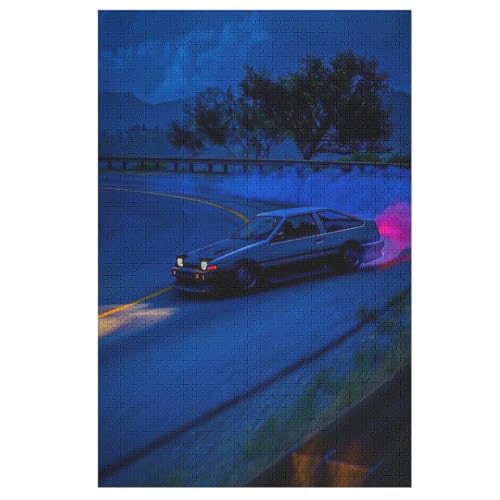 Puzzles Sportwagen, 1000 Teile, Puzzle Aus Holz Für Erwachsene Und Kinder Ab 12 Jahren, Lernspielzeug 78×53cm Puzzles Sportwagen, 1000 Teile, Puzzle Aus Holz Für Erwachsene Und Kinder Ab 12 Jahren, Lernspielzeug 78×53cm von AASWDFR