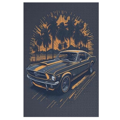 Sportwagen Puzzle 1000 Teile, Holzpuzzle Herausforderndes Geschicklichkeitsspiel Für Die Ganze Familie, Kinder Erwachsenenpuzzle Ab 12 Jahren 78×53cm Sportwagen Puzzle 1000 Teile, Holzpuzzle Herausforderndes Geschicklichkeitsspiel Für Die Ganze Familie, Kinder Erwachsenenpuzzle Ab 12 Jahren 78×53cm von AASWDFR