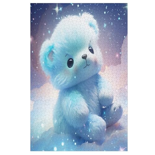 Süßer Bär Puzzle 1000 Teile, Holzpuzzle Herausforderndes Geschicklichkeitsspiel Für Die Ganze Familie, Kinder Erwachsenenpuzzle Ab 12 Jahren 78×53cm Süßer Bär Puzzle 1000 Teile, Holzpuzzle Herausforderndes Geschicklichkeitsspiel Für Die Ganze Familie, Kinder Erwachsenenpuzzle Ab 12 Jahren 78×53cm von AASWDFR