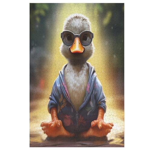 1000 Teile Puzzle Für Erwachsene, Animal Ente -Puzzles, Kinder HolzPuzzle, Kreatives Puzzle, Geschenk Für Freunde Und Familie （78×53cm） von AASWSWW