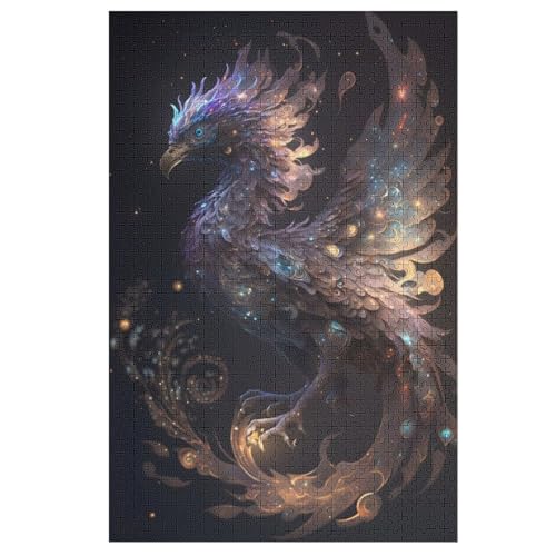 Puzzles Magischer Greif, 1000 Teile, Puzzle Aus Holz Für Erwachsene Und Kinder Ab 12 Jahren, Lernspielzeug （78×53cm） von AASWSWW