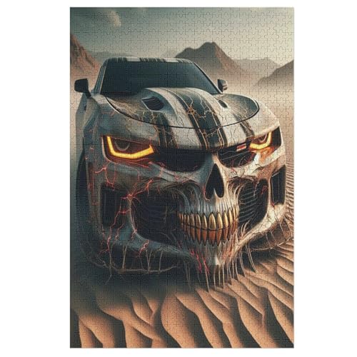 Puzzles Sportwagen, 1000 Teile, Puzzle Aus Holz Für Erwachsene Und Kinder Ab 12 Jahren, Lernspielzeug （78×53cm） von AASWSWW