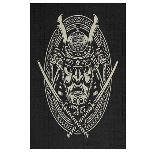 Wikinger Myth Puzzle 1000 Teile, Holzpuzzle Herausforderndes Geschicklichkeitsspiel Für Die Ganze Familie, Kinder Erwachsenenpuzzle Ab 12 Jahren （78×53cm） von AASWSWW