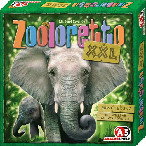 ABACUSSPIELE 04081 - Zooloretto XXL. 1. Erweiterung, Brettspiel von ABACUSSPIELE