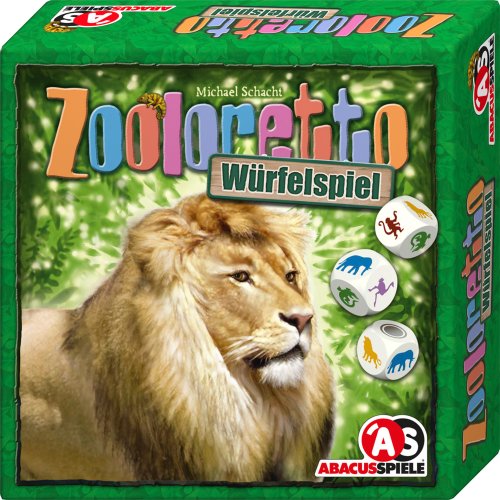 ABACUSSPIELE 06121 - Zooloretto Würfelspiel, Kinderspiel von ABACUSSPIELE
