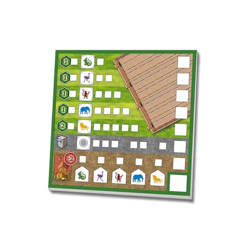 ABACUSSPIELE 06122 - Zooloretto Ersatzblock für das Zooloretto Würfelspiel von ABACUSSPIELE