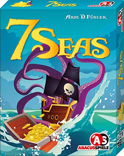 ABACUSSPIELE 08211 7Seas, Kartenspiel von ABACUSSPIELE