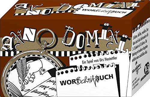 ABACUSSPIELE 09071 - Anno Domini - Wort Schrift Buch, Quizspiel, Schätzspiel, Kartenspiel von ABACUSSPIELE