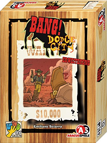 ABACUSSPIELE 38158 - Bang! - Dodge City, Erweiterung zum Bang! Westernkartenspiel, Orange ABACUSSPIELE 38158 - Bang! - Dodge City, Erweiterung zum Bang! Westernkartenspiel, Orange von ABACUSSPIELE