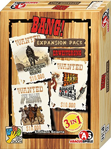 ABACUSSPIELE ABA38159 Bang!: Expansion Pack [Erweiterung] von ABACUSSPIELE