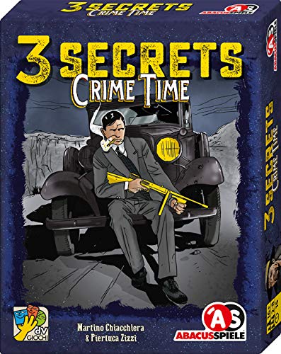 ABACUSSPIELE 38192 - 3 Secrets - Crime Time, Kartenspiel von ABACUSSPIELE