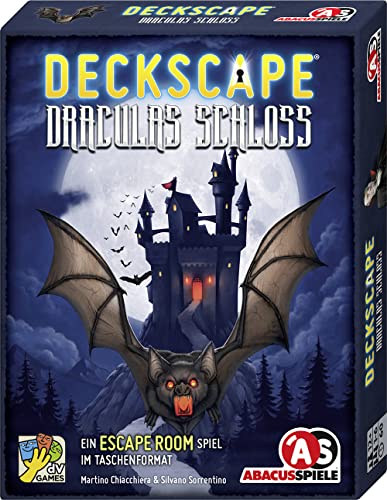 ABACUSSPIELE 38213 - Deckscape - Draculas Schloss, Escape Room Spiel, Kartenspiel von ABACUSSPIELE