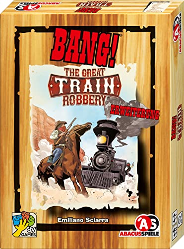 ABACUSSPIELE 38223 The Train Robbery-5 Bang Erweiterung Western Spiel Game System von ABACUSSPIELE
