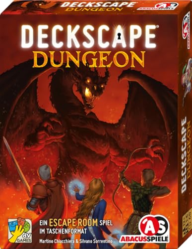 ABACUSSPIELE 38251 - Deckscape – Dungeon, Escape Room Spiel, Kartenspiel ABACUSSPIELE 38251 - Deckscape – Dungeon, Escape Room Spiel, Kartenspiel von ABACUSSPIELE