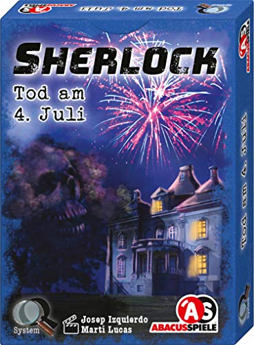 ABACUSSPIELE 48192 - Sherlock - Tod am 4. Juli, Kartenspiel von ABACUSSPIELE