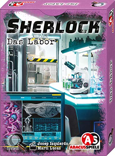 ABACUSSPIELE 48196 - Sherlock – Das Labor, Kartenspiel von ABACUSSPIELE