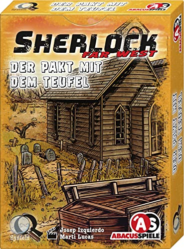 ABACUSSPIELE 48204 - Sherlock Far West - Der Pakt mit dem Teufel, Krimi Kartenspiel ABACUSSPIELE 48204 - Sherlock Far West - Der Pakt mit dem Teufel, Krimi Kartenspiel von ABACUSSPIELE