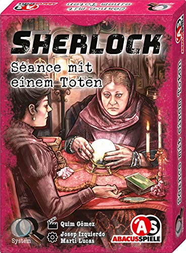 ABACUSSPIELE 48211 - Sherlock - Séance mit einem Toten, Krimi Kartenspiel von ABACUSSPIELE